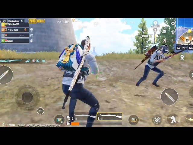 pubg mobile sniper gameplay & funny ending 😂🤣