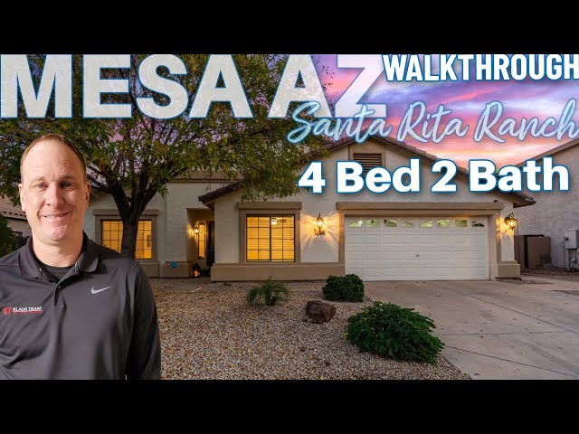 🏡 **New Listing Alert: Beautifully Maintained 4BR/2BA Home in Santa Rita Ranch, Mesa**