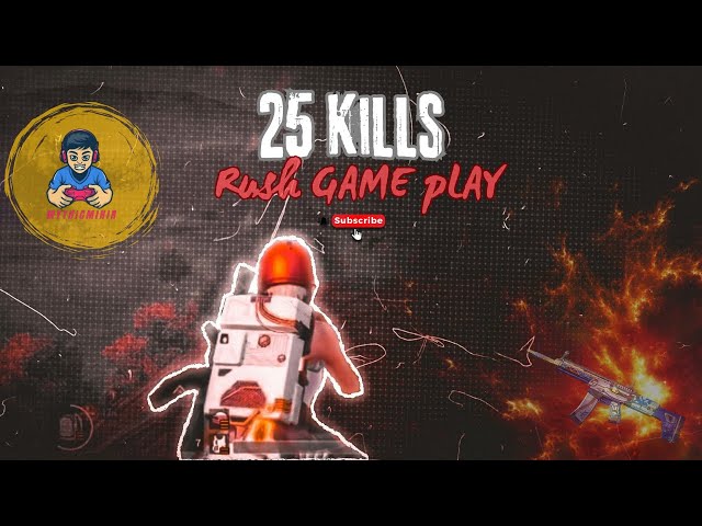 "25 Kills Domination | BGMI Insane Gameplay - Mythic Mihir"