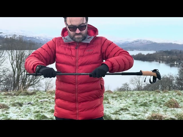 Leki Black Series SLS XTG trekking poles: 360 and closer look