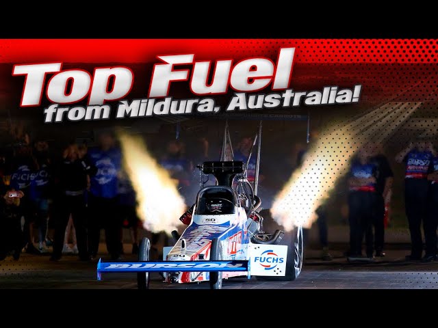 Top Fuel Dragsters put on INSANE SHOW in Mildura, Australia!