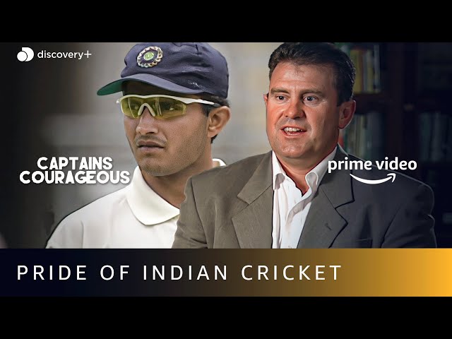 Sourav Ganguly: The Courageous Captain | Ian Chappell, Sachin Tendulkar | Discovery Plus