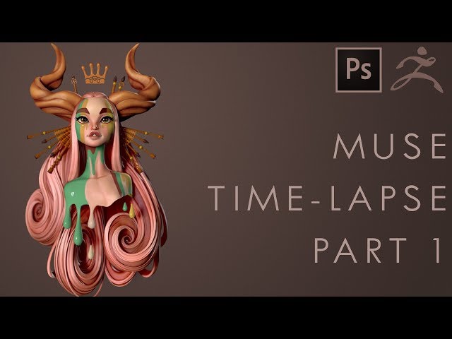 Zbrush Speed Sculpt Timelapse (Twitch Recap) - Part 1