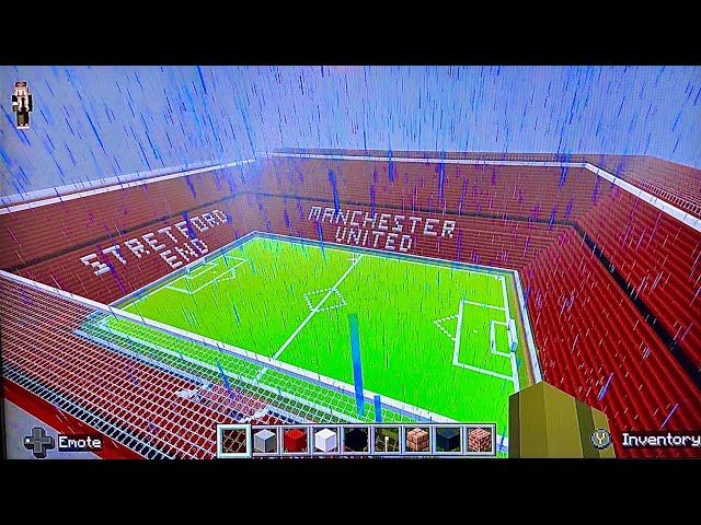 ASMR Minecraft: Welcome to Old Trafford