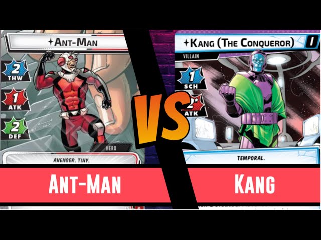 Marvel Champions | Ant-Man | Playthrough | Vs Kang | True Solo | Justice | Scenario | Quantumania