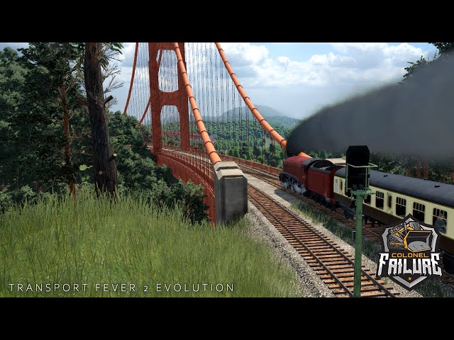 South Through The Mountains | Transport Fever 2 Evolution