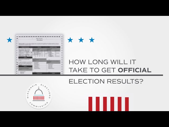 Getting Election Results Certified - Wisconsin Elections: