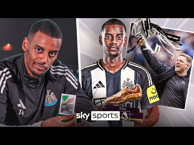 Win the Carabao Cup or Golden Boot? 🏆 | Alexander Isak Sticker Book Challenge