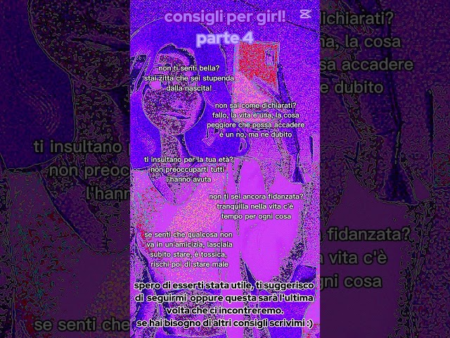 Consigli per Girl!!!💗💕💫