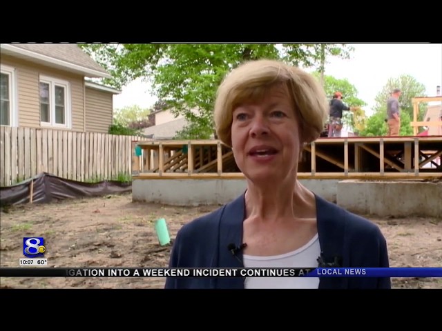 WKBT: Senator Baldwin Honored with Community Development Award in La Crosse