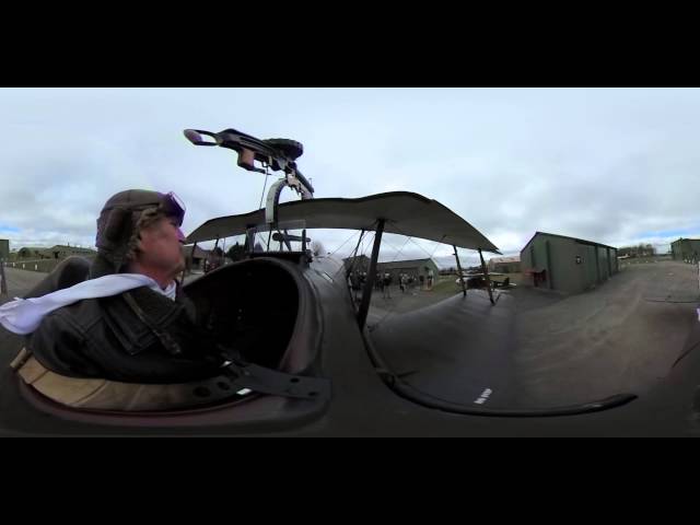 A Short 360VR Video of our SE5A ground running the engine