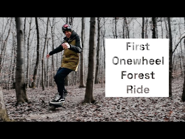 First Onewheel Ride in the Forest of 2025