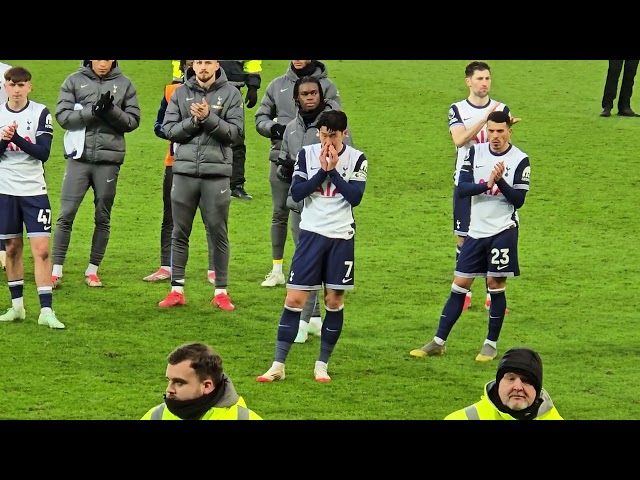 INTERESTING SCENES AT THE FINAL WHISTLE: The Players After The Game Everton 3-2 Spurs: Son 손흥민 Upset