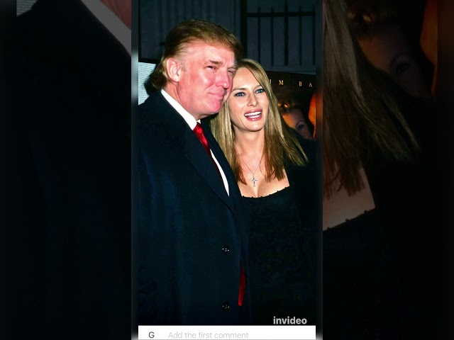 Youthful, stunning photos of Donald and Melania Trump. #shorts #melania #trump #donaldtrump #love