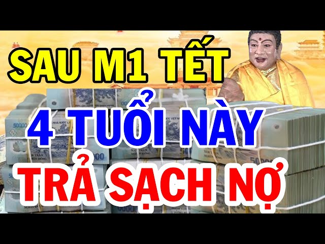 BẬT MÍ 4 Con Giáp KHỔ TRƯỚC SƯỚNG SAU CÀNG GIÀ CÀNG GIÀU, Tiền Tiêu 3 Đời Không Hết