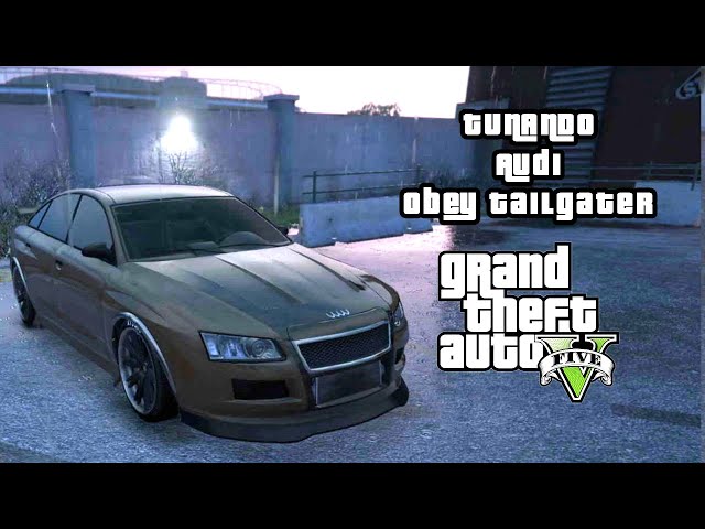 GTAV Tunando: Obey Tailgater (Audi A6)