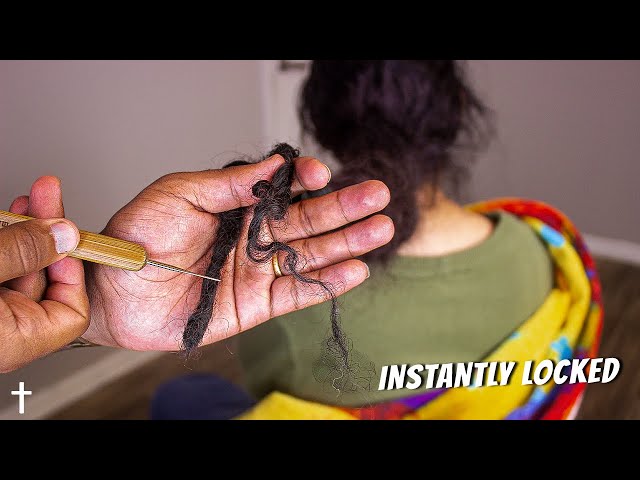 How to Instant Dreadlocks on Curly Hair | ONE CONGO