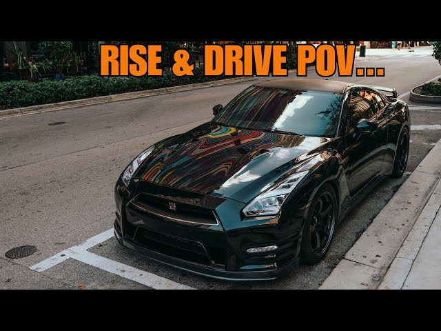 GODZILLA AWAKENS - NISSAN GTR MORNING DRIVE!