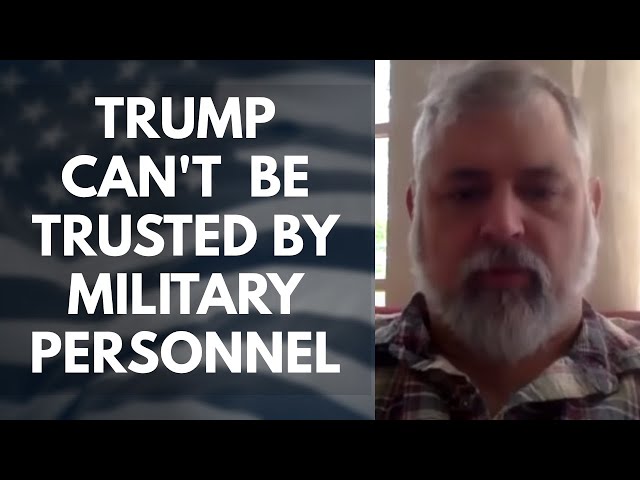 Registered Republican: President Trump Couldn't Care Less About Our Military Heroes