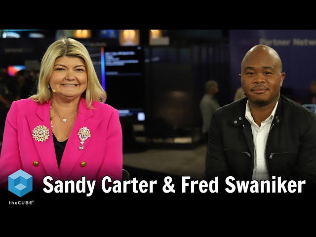 Sandy Carter, AWS & Fred Swaniker, The Room | AWS re:Invent 2021