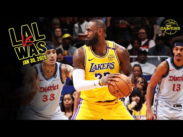 Los Angeles Lakers Full Team Highlights vs Wizards | Jan 30, 2025 | FreeDawkins