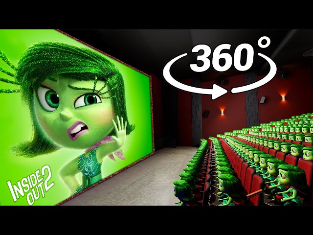 Inside Out 2 360° - CINEMA HALL | 4K VR 360 Video [ DISGUST EDITION ]