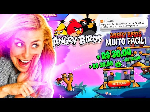 NOVO ANGRY BIRDS QUE PAGA! COMO JOGAR E GANHAR!