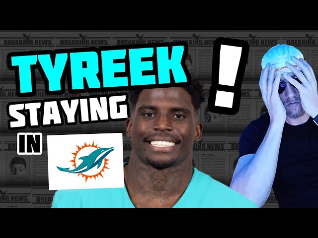 BREAKING: Tyreek Hill now wants to stay a Miami Dolphin?