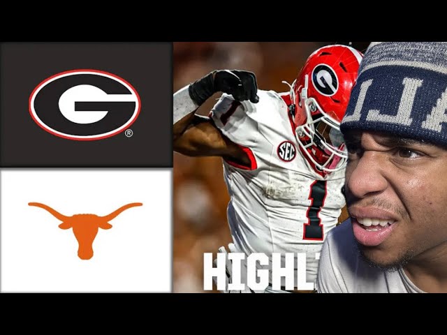 WTH TEXAS! | Georgia Bulldogs vs. Texas Longhorns | Full Game Highlights | Highlights | (REACTION)