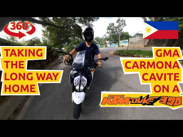 Taking the Long Way Home through Carmona and GMA, Cavite in 360°