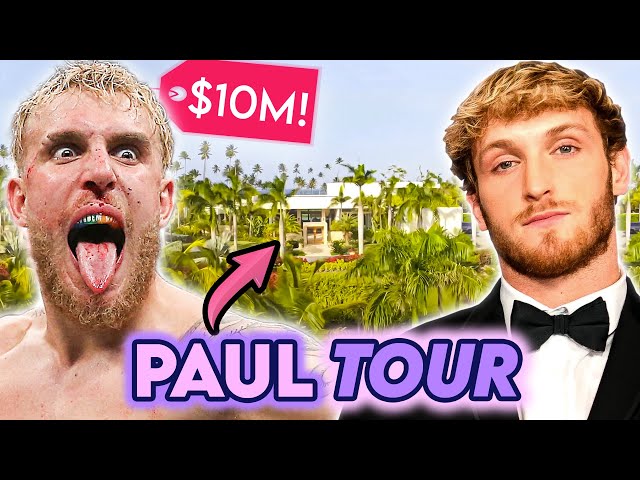 Logan Paul New Puerto Rico $10 Million Dollar Mansion | House Tour