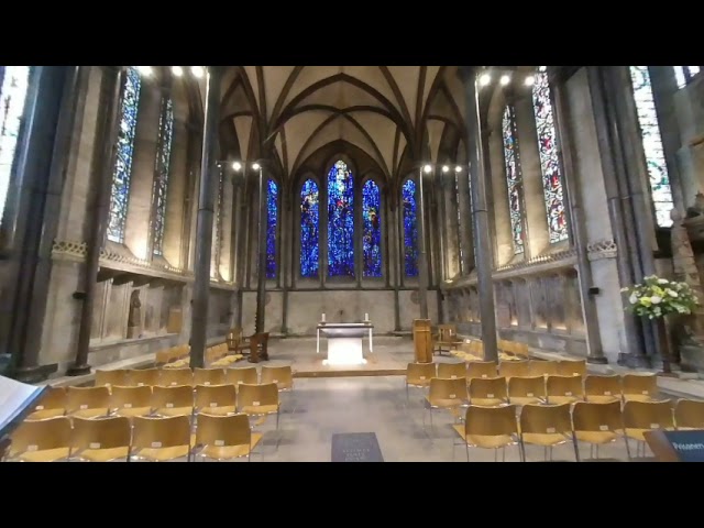 Salisbury Cathedral - Trinity Chapel and East Window VR180