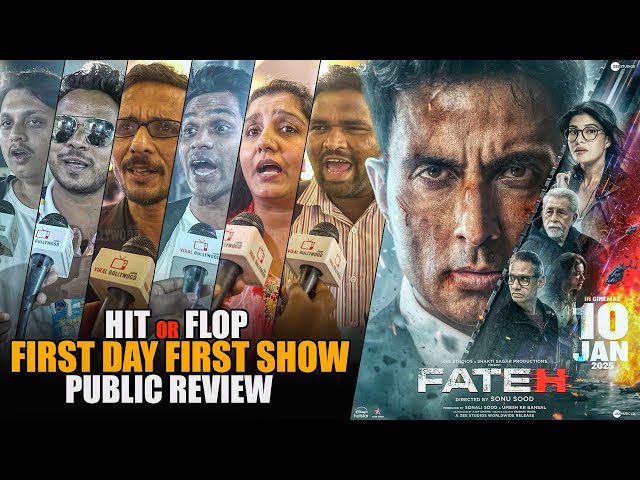 Fateh Movie | First Day First Show | Media Review | Hit or Flop | Sonu Sood, Jacqueline Fernandez