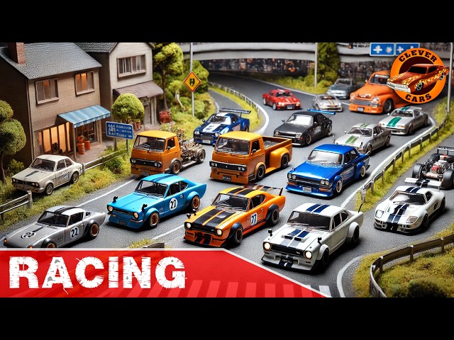 RC Racing or Stop Motion? Hot Wheels Model Car Battle