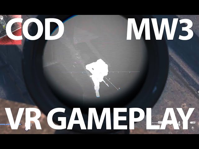 Call Of Duty - VR Gameplay - MW3 Complete Playthrough - Whole Second Mission, No Talking