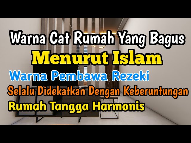 Terungkap !! 2 Warna Cat Rumah Pembawa Rezeki Menurut Islam || Sejuta Khasiat