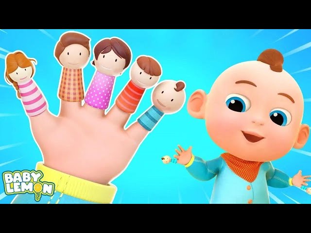 Finger Family Song, Nursery Rhymes And Kids Songs - Live