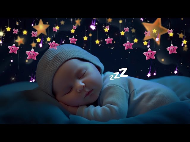 Sleep Instantly Within 3 Minutes 🌙 Soft Baby Sleep Music 🌧️ Featuring Mozart Brahms Lullaby