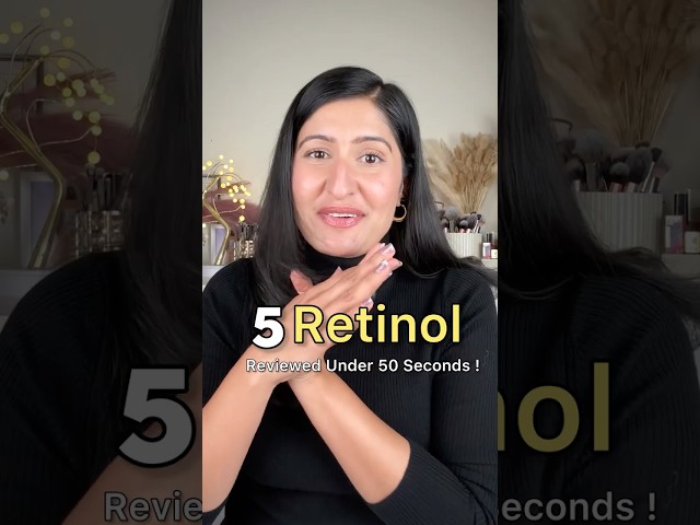 5 Reviews Under 50 Seconds | Retinol Serums