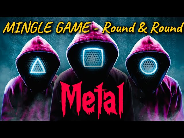 Squid Game - Mingle Game Song (round & round) - METAL - Guitar Cover