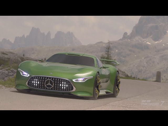 Mercedes-Benz AMG Vision Gran Turismo Presentation Green Color  !! 4K