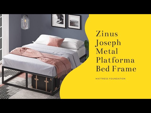 Zinus Bed Frame | Mattress Foundation | Zinus Joseph Metal Platforma Bed Frame | 2021 [Top Product]