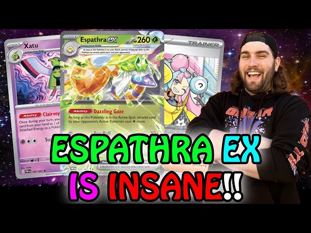 Espathra Ex is INSANE Now and Later!! Good Post Rotation Deck!!!