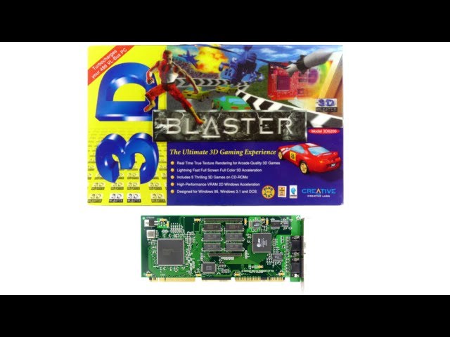 Creative 3D Blaster VLB on a 486 - All supported games montage