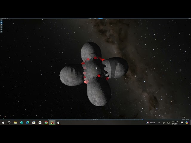 Playing spacesim