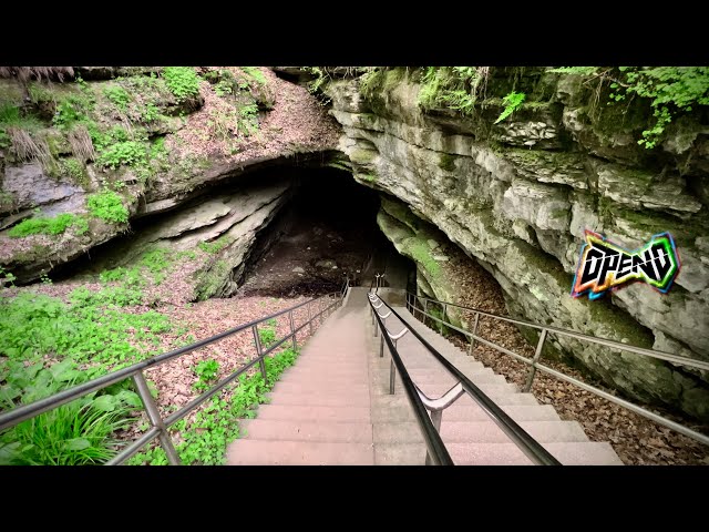 TRAVEL VLOG — Mammoth Cave Camping — HISTORIC CAVE TOUR — Cooking in cast iron — 2 NIGHT STAY!