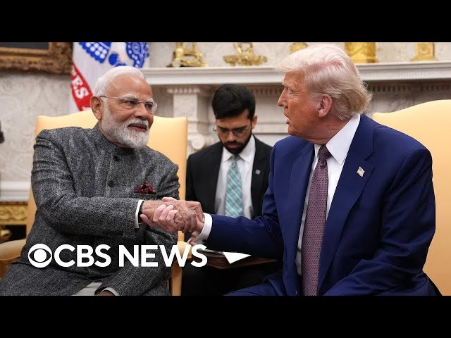 Trump, Indian Prime Minister Modi speak with reporters | full video