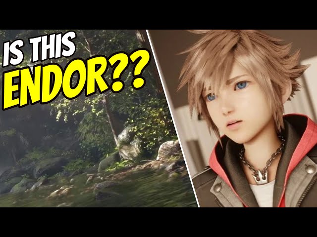 Star Wars In Kingdom Hearts 4!? - Is This Endor?