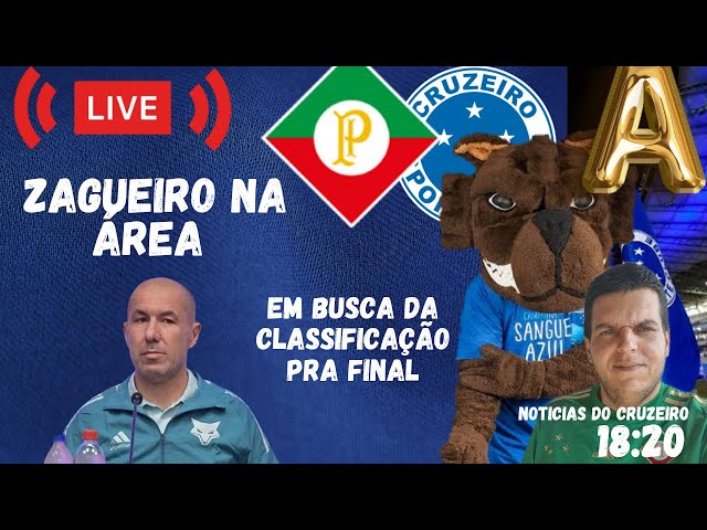 CRUZEIRO TEM ZAGUEIRO NA ÁREA- BUSCA POR CLASSIFICAÇÃO- DEBATE SOBRE CRUZEIRO