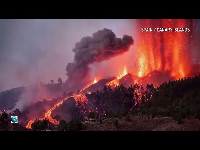 LA PALMA VOLCANO ERUPTION CONTINUES - 2021